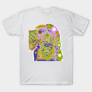 neon spaceman and craft ecopop T-Shirt